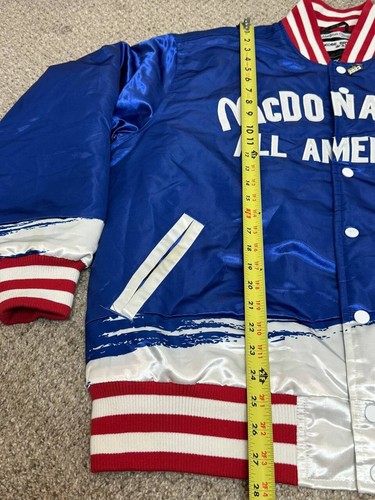 Headgear Classics Kobe Bryant McDonalds All American Satin Jacket#33 XL - Picture 17 of 17