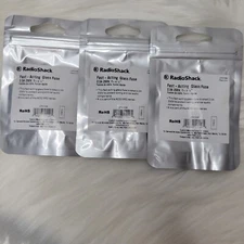 3 Packs - Radio Shack 2.5A 250V Fast-Acting Glass Fuse (4-Pack) 2701008 270-1008