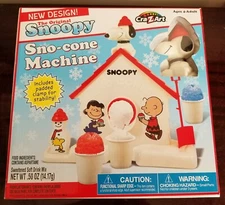 BRAND NEW! The Original Snoopy Sno-Cone Machine NEW DESIGN! by Cra-Z-Art 