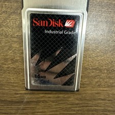 ScanDisk,SDP3B-16-201-80,Industrial Grade 16MB PC Card