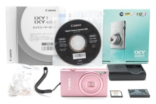 [MINT in BOX] Canon IXY 420F PINK ELPH 320 HS Digital Camera From JAPAN - Afbeelding 1 van 9