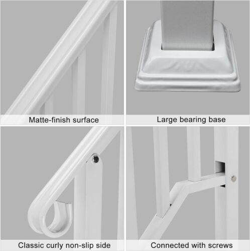 Durable Outdoor Handrail for Steps with Easy Install Kit - Transitional Style - Picture 4 of 9