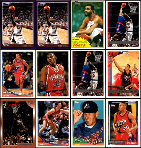 Topps Philadelphia 76ers (117) Card Lot - THE RAREST EDITION – FEW WILL EVER ... - Picture 9 of 20
