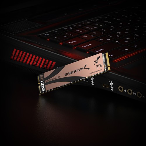 SABRENT Rocket 4Plus NVMe 4.0 Gen4 PCIe M.2 SSD R/W 7100/6600MB/s - Bild 21 von 21