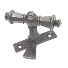 Poignée De Fenêtre Antique En Fer Polygonale Ancienne