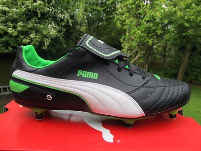 puma green football boots