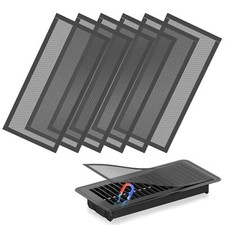 6 Pack Magnetic Air Vent Covers for Ceiling Floor Vent Catch Debris Hair Insect