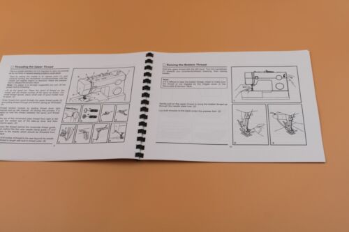 Singer 4411 Owners Instruction Manual 30 Pages With Clear Protective Covers - Picture 4 of 7
