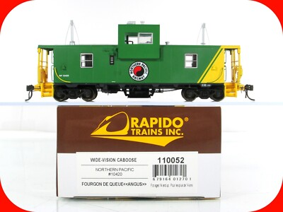 #ad #ad HO Scale **NORTHERN PACIFIC** Wide Vision Caboose #10420 Rapido 110052 *Lights $114.95