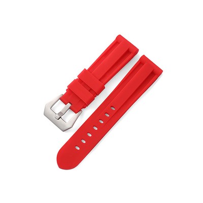 22 24 26 mm Silicone Rubber Watch Band For PANERAI PAM Diver Strap With Buckle