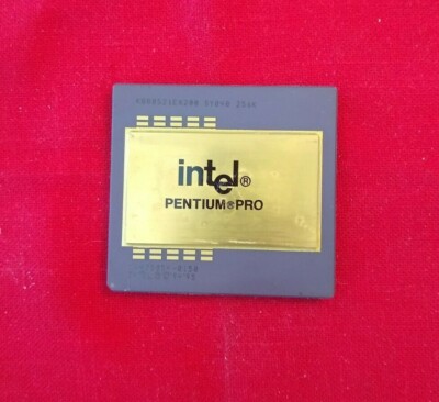 Intel Pentium Pro 256K 200 MHz KB80521EX200 SY040 Very Rare Vintage ...