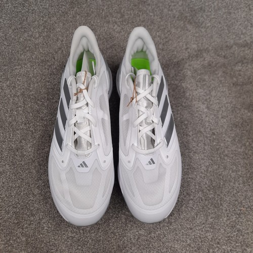 Adidas Adizero PureHustle 3 Elite Metal Softball Cleats Size 8 White Silver Shoe - Picture 6 of 10