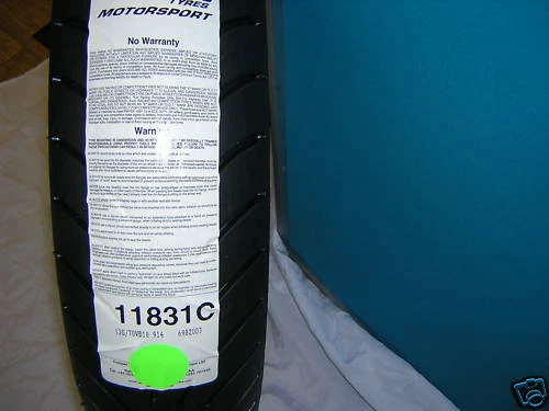 Avon Rear Race 130/70x18 Am23, Avon Soft Compound Race Tyre. New