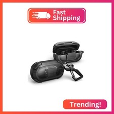 Dexnor for Beats Solo Buds Case with Drop-Proof Lock, Shockproof Rugged Bumper C