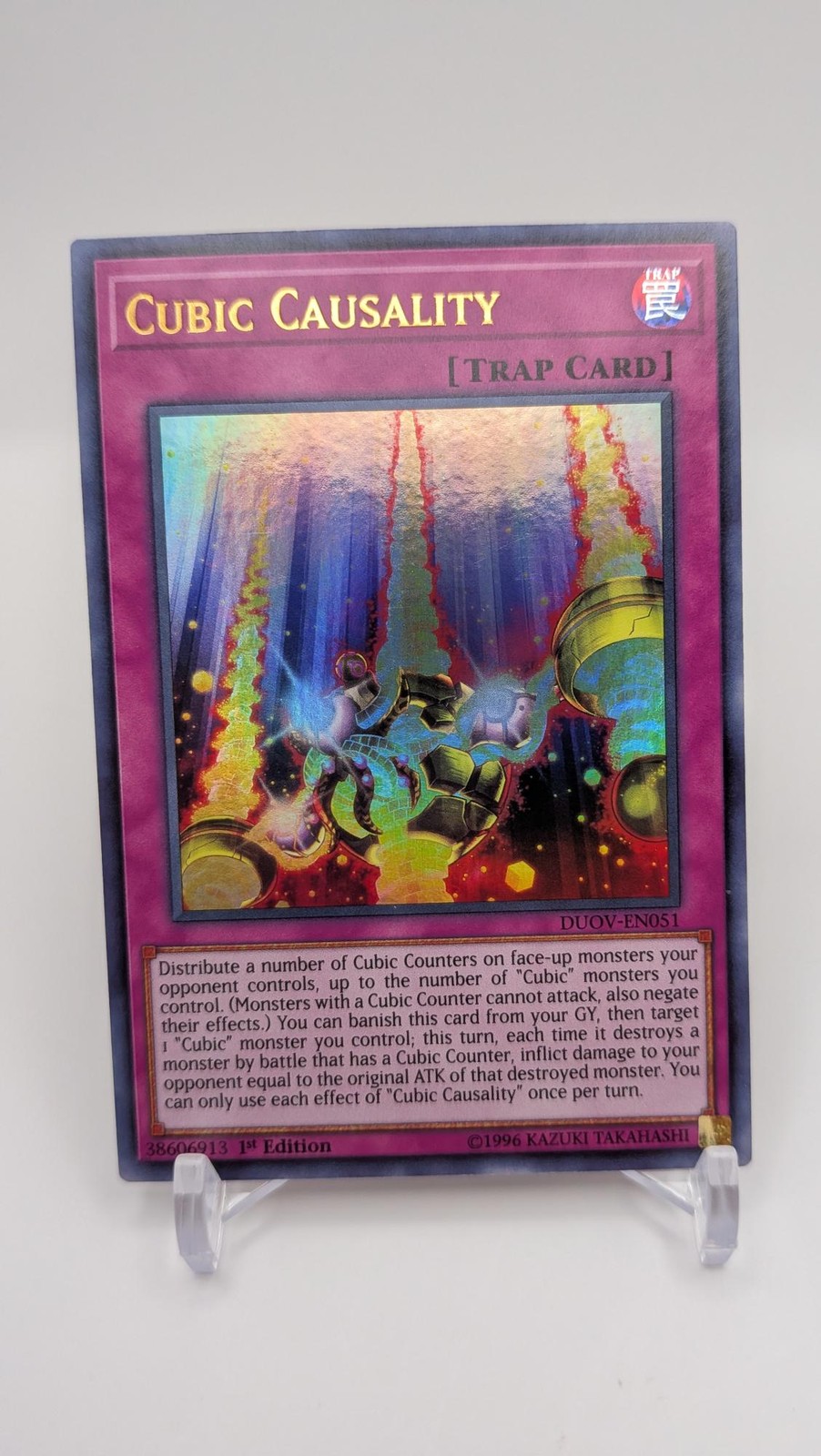 Cubic Causality DUOV-EN051 Duel Overload Yu-Gi-Oh