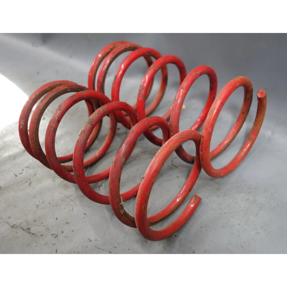 Muelles helicoidales delanteros rojos BMW E30 325iX 1987-1990 de repuesto Foto 2 de 4
