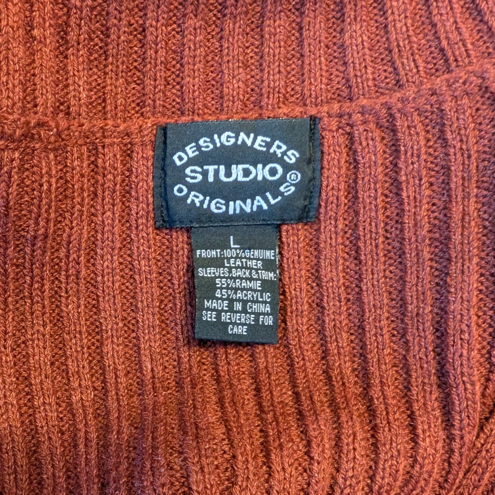 Vintage Designer Studio Patchwork Suede Leather K… - image 6