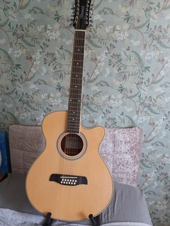 Brunswick BTK5012NA Grand Auditorium 12 String Electro Acoustic Guitar Natural