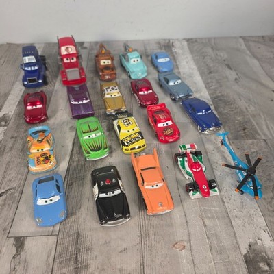 20 x Disney Pixar Cars 1:55 Diecast Konvolut Sheriff Miguel Bernoulli McMissile