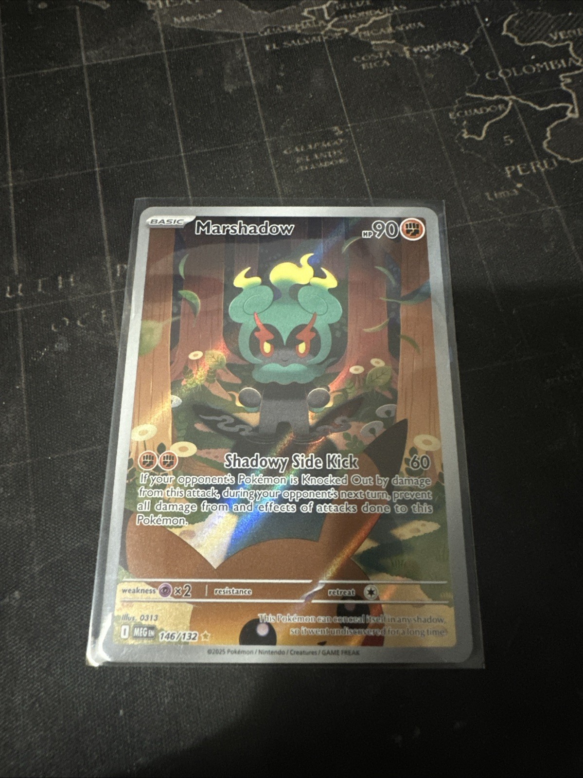 Pokemon TCG Marshadow 146/132! NM Condition! 2025 Mega Evolution