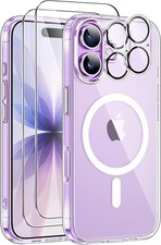 Ivencase Magnetic for iPhone 17 Case with 2 Pack Screen Protector and 2 Pack Cam