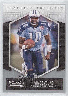 2010 Panini Classics Timeless Tributes Silver 4/100 Vince Young #97 0f3