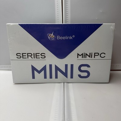 Beelink Mini PC, Mini S12 Intel 12th N95 (Up to 3.4GHz), 8GB DDR4 256GB SEALED
