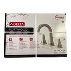 Delta 35770LF-SP Portwood 8" WIDESPEAD Bathroom Faucet in Brushed Nickel