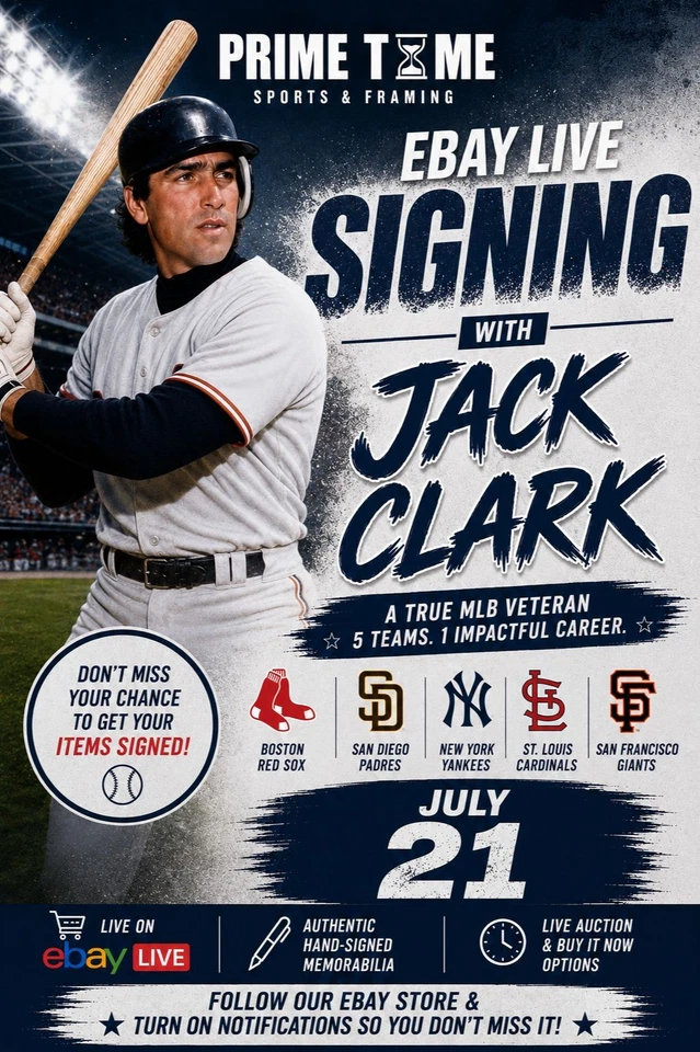 Live With JACK CLARK!