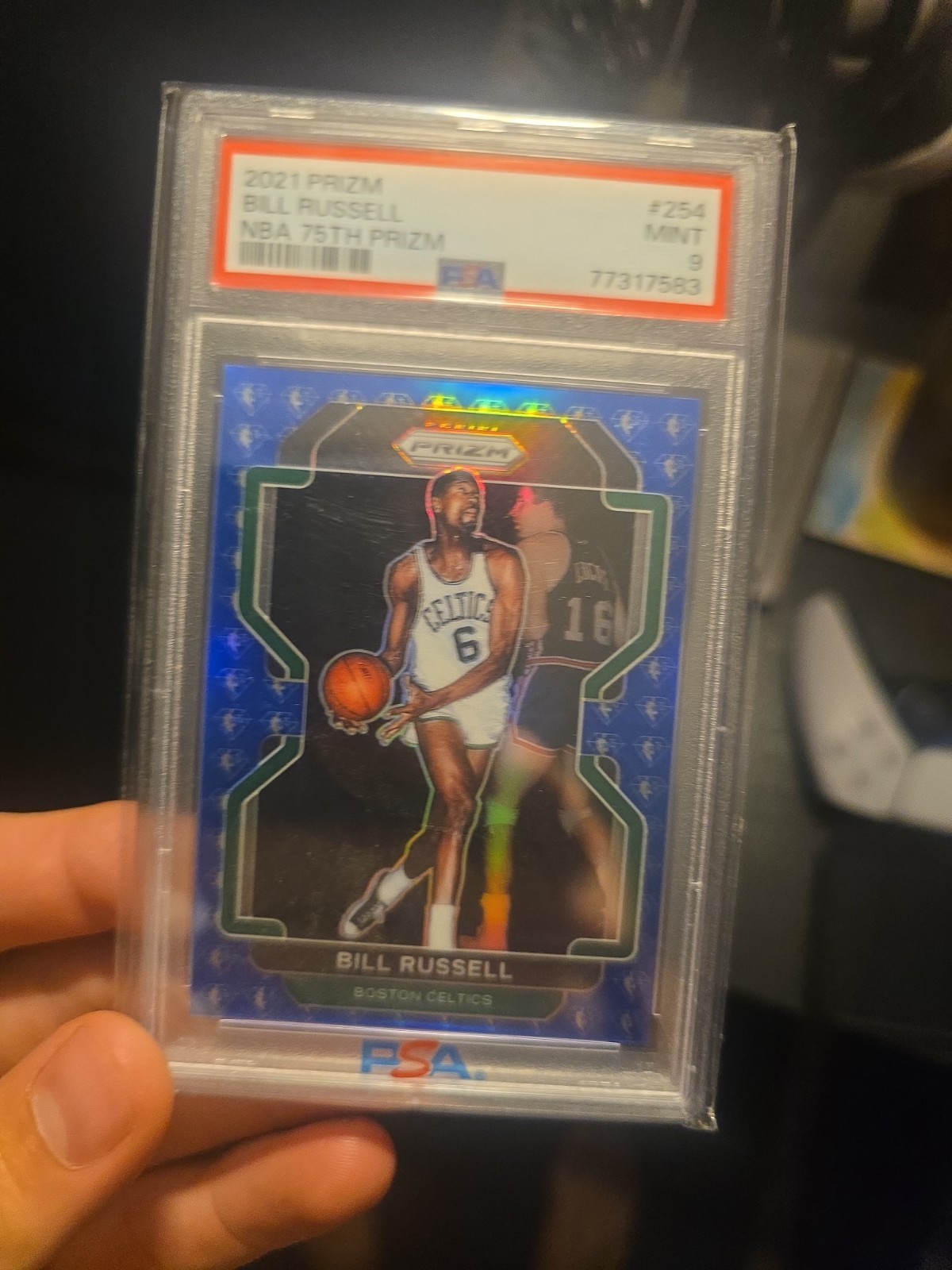 2021-22 Panini Prizm - Bill Russell #254 Nba 75th Anniversary Prizm