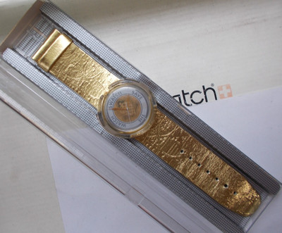 POP  SWATCH '' GUINEVERE '' '92  PRISTINE - BOX   WOW   RARE  L@@K   VINTAGE