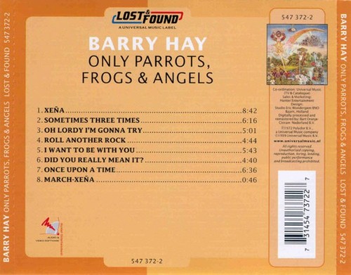 Barry Hay: Only Parrots, Frogs And Angels ('72 Europe Pop/Prog Rock CD Reiusse) - Picture 2 of 10