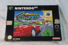 Thumbnail of ebay&reg; auction 227392523391 | Nintendo 64 N64 Cruis´n World OVP Anleitung Modul Kartonschuber