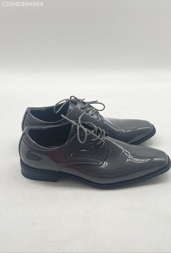 Zapatos de vestir Vance Co Cole gris Oxford para hombre grises - talla 8,5 - Imagen 4 de 7