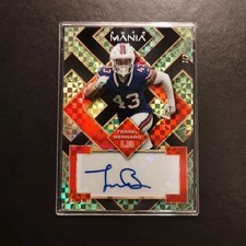 #7/7 Terrel Bernard Rookie Auto 2023 Wild Card Mania Bills Baylor Terrell