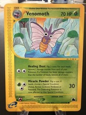 Venomoth 111/144 Skyridge Vintage Pokemon Card TCG e-Reader Series WOTC NM