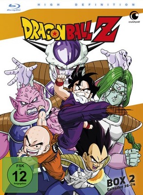 Dragonball Z - TV-Serie - Vol.2 (Episoden 36-74) | Blu-ray | deutsch | 1996