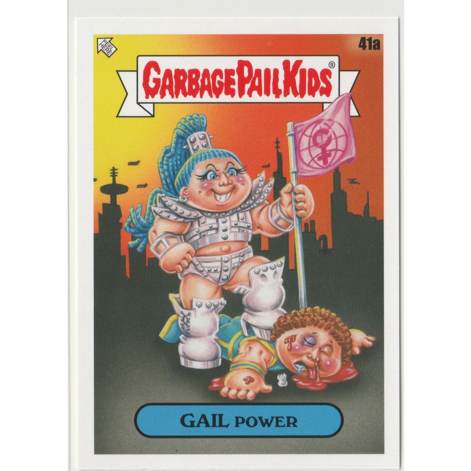 Gail Power 41a Garbage Pail Kids GPK 35th Anniversary 2020 Series Card