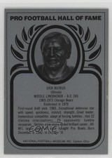 1988-2013 Pro Football Hall of Fame Metallic Dick Butkus HOF 1l2