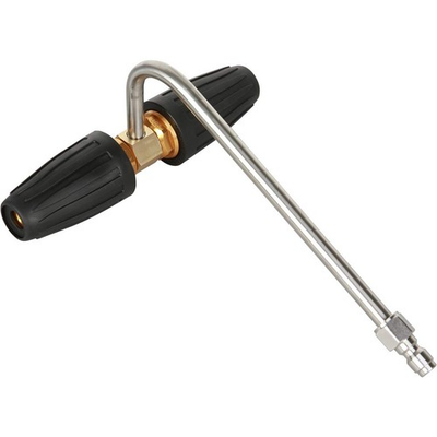 #ad #ad Pressure Washer Gutter Cleaner Two Rotating Turbo Nozzles Attachment 1 4 Inch $38.76