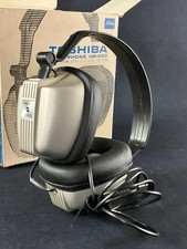 TOSHIBA HR-250 Wired Headphones Retro Design 3.5mm Plug Stereo Vintage