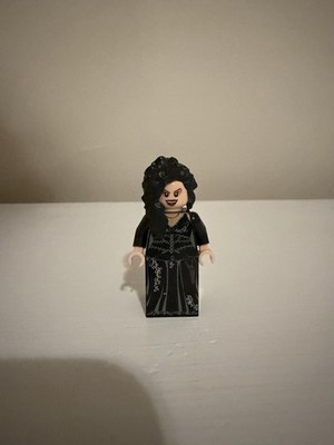 Lego Bellatrix Lestrange 4840 Black Dress Harry Potter Minifigure