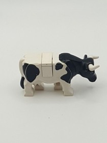 LEGO &reg; 64452pb02c01 cow black white spotted farm from 7637 N2 int. Shipp.