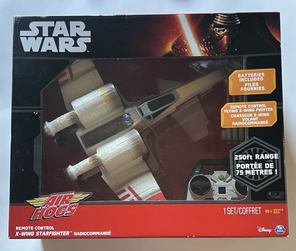 Star Wars Remote Control X-WING FIGHTER Air Hogs 2015 New Sealed Spin Masters - Image 3 of 4