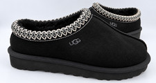 UGG Womens Tasman II Suede Sheepskin Lined Slip On Slippers Black Size:8 171S