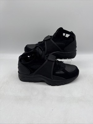 Nike Air Trainer Huarache High Laced Triple Black UK 5 EU 38 NEU