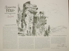 Karl Graf: Romantische Pfalz. Portfolio 1976 Zwölf Landschaften. Signiert