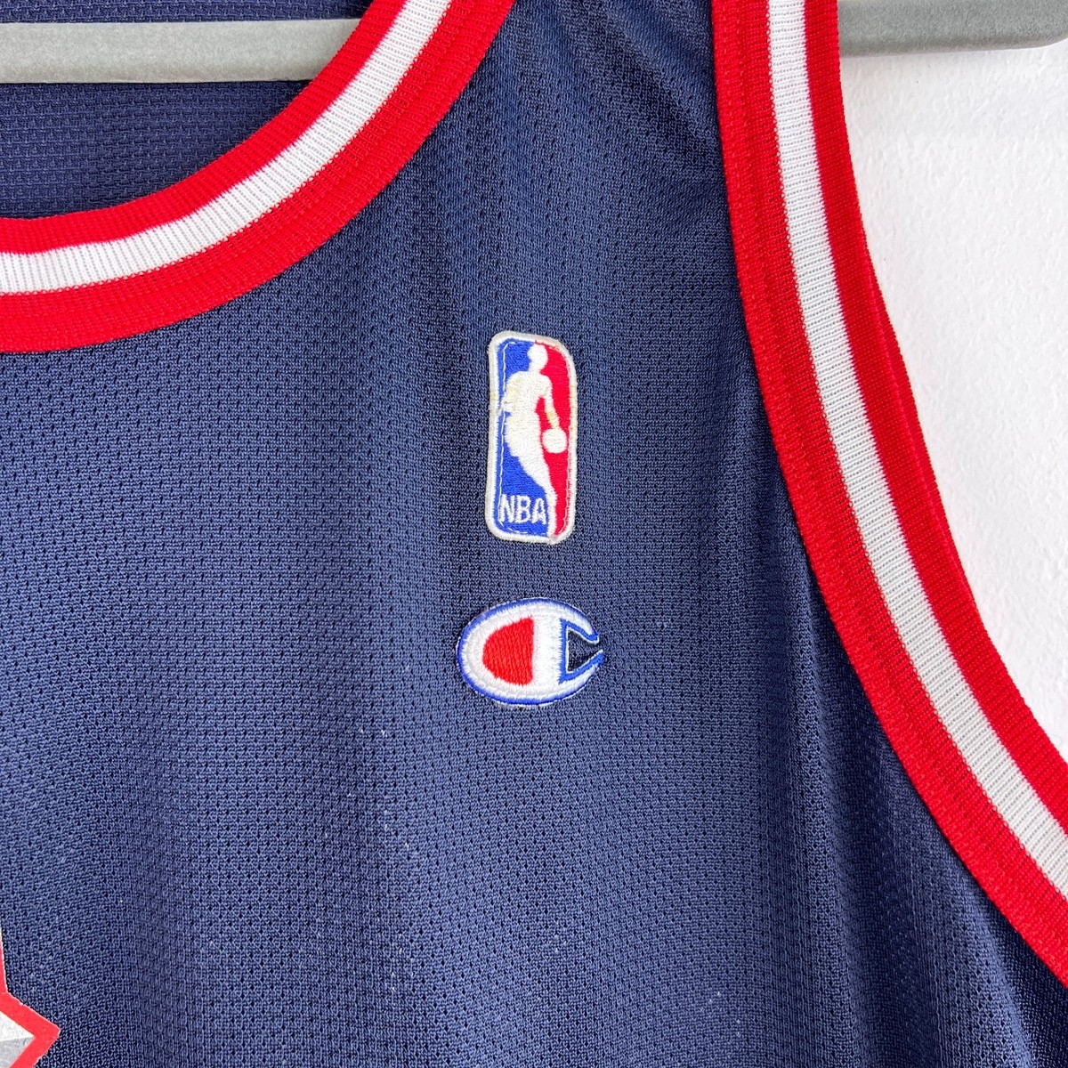 Houston Rockets Champion NBA Vintage Basketball Jersey sz 48 XL