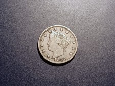 Choice VF 1888 Liberty Head Nickel