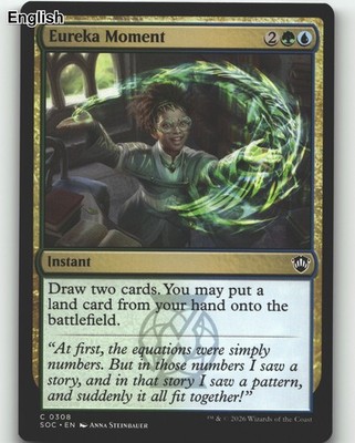 Eureka Moment [SOC - 308] Commander: Secrets of Strixhaven